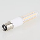B15d LED Leuchtmittel Lampe 8W T18 3000K 1100lm warmweiß LEDmaxx