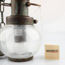 Moretti Hängelampe Hängeleuchte Schiffslampe Vintage E27 mit Zierkette 38x17cm