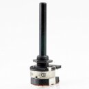 Dreh-Potentiometer Mono mit Schalter 100 Ohm linear mit 6/40mm Achse