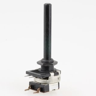 Dreh-Potentiometer stereo 0,2W 220k lin mit 6/40mm Achse