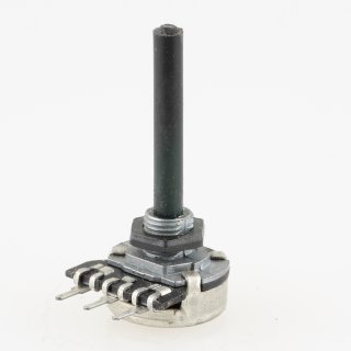 Dreh-Potentiometer mono 100k Ohm log mit 4/25mm Achse