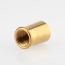 M10x1 Abschlussknopf Zierknopf 13x20mm Messing für Lampen und Leuchtenbau
