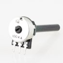 Dreh-Potentiometer mono 100k lin mit 6/40mm Achse