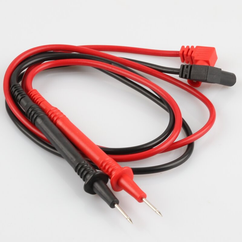 2x Multimeter Testleitungen Mit Vergoldeten Spitzen - Präzise Messkabel Für Voltmeter