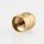 M10x1 Abschlussknopf Zierknopf 16x20mm Messing für Lampen und Leuchtenbau