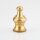 M10x1 Abschlussknopf Zierknopf 18x33mm Messing für Lampen und Leuchtenbau