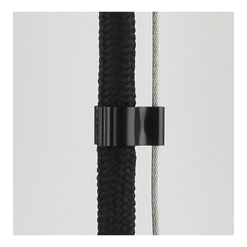 Kabelclip Seilhalter-Clip schwarz für 6.0-7.5mm Kabel