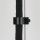 Kabelclip Kabelhalter Seilhalter-Clip mit Madenschraube für Stahlseile Lampen-Kabel 7.0-8.5mm + Drahtseil 1.0-2.0mm Kunststoff schwarz