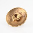 M10x1 Abschlussknopf Zierknopf Halbrundknopf 34x6mm Messing für Lampen und Leuchtenbau