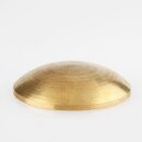 M10x1 Abschlussknopf Zierknopf Halbrundknopf 40x10mm Messing für Lampen und Leuchtenbau
