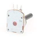 Dreh-Potentiometer mono 1K2 linear mit 25/6mm Achse