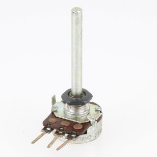 Dreh-Potentiometer mono 500k Ohm log mit 34/4mm Achse