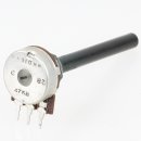 Dreh-Potentiometer mono 47KB Ohm lin mit 52/6mm Achse