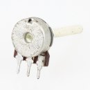 Dreh-Potentiometer mono 1K Ohm log mit 30/4mm Achse