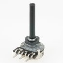 Dreh-Potentiometer mono 1KB Ohm lin mit 26/4mm Achse