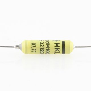 0.1M 100V Siemens MKL-Kondensator B32120D axial