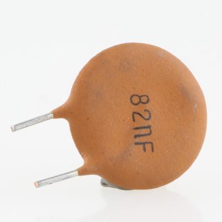 82nF Keramik-Kondensator axial