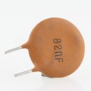 82nF Keramik-Kondensator axial