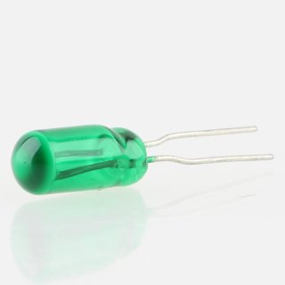 LED Mini Glühbirne Lämpchen 10x4mm grün 5-6V / 20mA