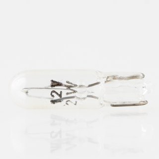 Glassockellampe Mini Gl&uuml;hbirne W2x4.6d 12V/2W
