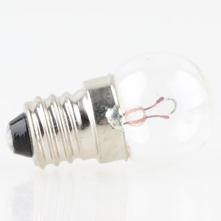E10 6V/2.4W/0.4A Kugel-Lampe 28x15mm