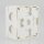 Abzweigdose Verteilerdose 74x74x30mm für Kabel 3-12mm Combi 308 weiß Wiska