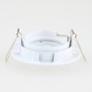 GU10/230V/50W Einbauleuchte Einbaustrahler 68mm schwenkbar weiß