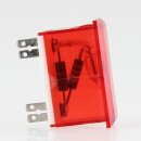 Rafi Einbau Glimmlampe 35x22x10mm rot 220/380V mit Flachstecker