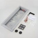 Siedle Vario Gehäuse-Aufputz GA 611-2/1-0 SM grau