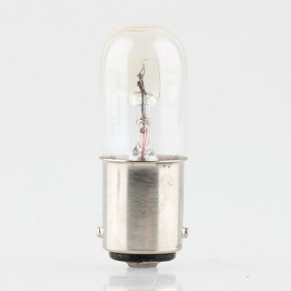 B15d 24V 15W Röhrenlampe Glühbirne