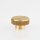 M5 Rändelknopf Abschlussknopf Zierknopf 18x10mm Messing für Lampen und Leuchtenbau