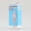 GY6.35 12V/75W Halogen CapsuleLine Glühbirne Leuchtmittel 40x10mm von Philips