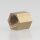 M10x1 Abschlussknopf Zierknopf 12x12mm Sechskant Messing für Lampen und Leuchtenbau