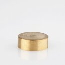 M10x1 Abschlussknopf Deckelknopf 20x7mm Messing für Lampen und Leuchtenbau