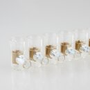 Lüsterklemme 6mm² transparent 10-polig einseitig geschlossen max. 41A/500V von FORBOX