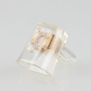 Lüsterklemme 4mm² transparent 2-polig einseitig geschlossen max. 32A/450V von FORBOX