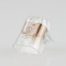 Lüsterklemme 6mm² transparent 2-polig einseitig geschlossen max. 450V von FORBOX
