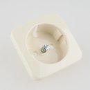 Kombidosen Steckdosen Abdeckung weiß 54x54mm