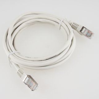 CAT5 Patchkabel DSL Ethernet Netzwerk LAN-Kabel 3m grau