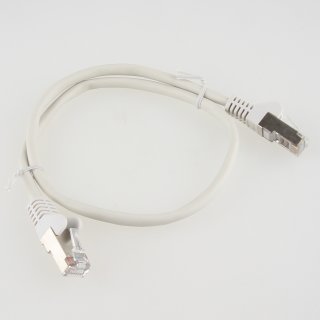 CAT5 Patchkabel DSL Ethernet Netzwerk LAN-Kabel 0.5m grau