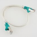 CAT5 Patchkabel DSL Ethernet Netzwerk LAN-Kabel 0.5m grau...
