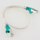 CAT5 Patchkabel DSL Ethernet Netzwerk LAN-Kabel 0.5m grau...