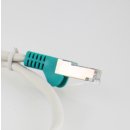 CAT5 Patchkabel DSL Ethernet Netzwerk LAN-Kabel 0.5m grau grün