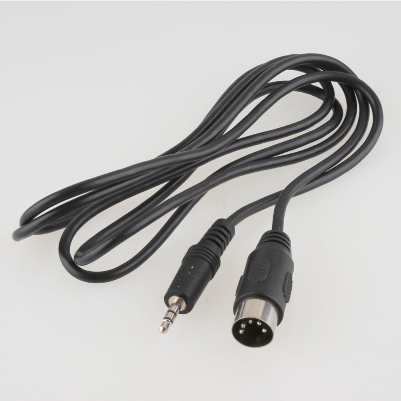 kenable 5 Polig DIN Stecker Zum 3,5 mm Klinkenstecker Stereo Stecker Audio  Kabel 2 m: : Elektronik & Foto