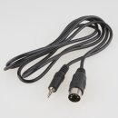 1.5m Audio Verbindungskabel DIN-Stecker 5-polig auf 3.5mm Stereo Klinkenstecker