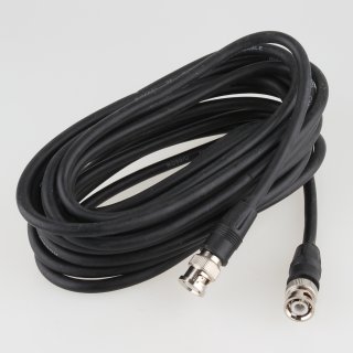 5m Audio Adapterkabel Verbindungskabel BNC Stecker auf BNC Stecker RG59U 75 Ohm