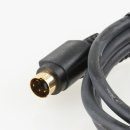 1m Audio-Video-Kabel Adapterkabel Verbindungskabel Anschlusskabel 4-pol mini DIN Stecker auf 4-pol mini DIN Stecker von goobay