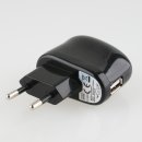 Ladegerät Adapter 230V USB 1A schwarz von goobay