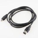 1.8m IEEE 1394 Firewire Kabel 6-pol Stecker auf 4-pol...