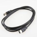 1.8m Firewire Kabel 6-pol Stecker auf 6-pol Stecker von...